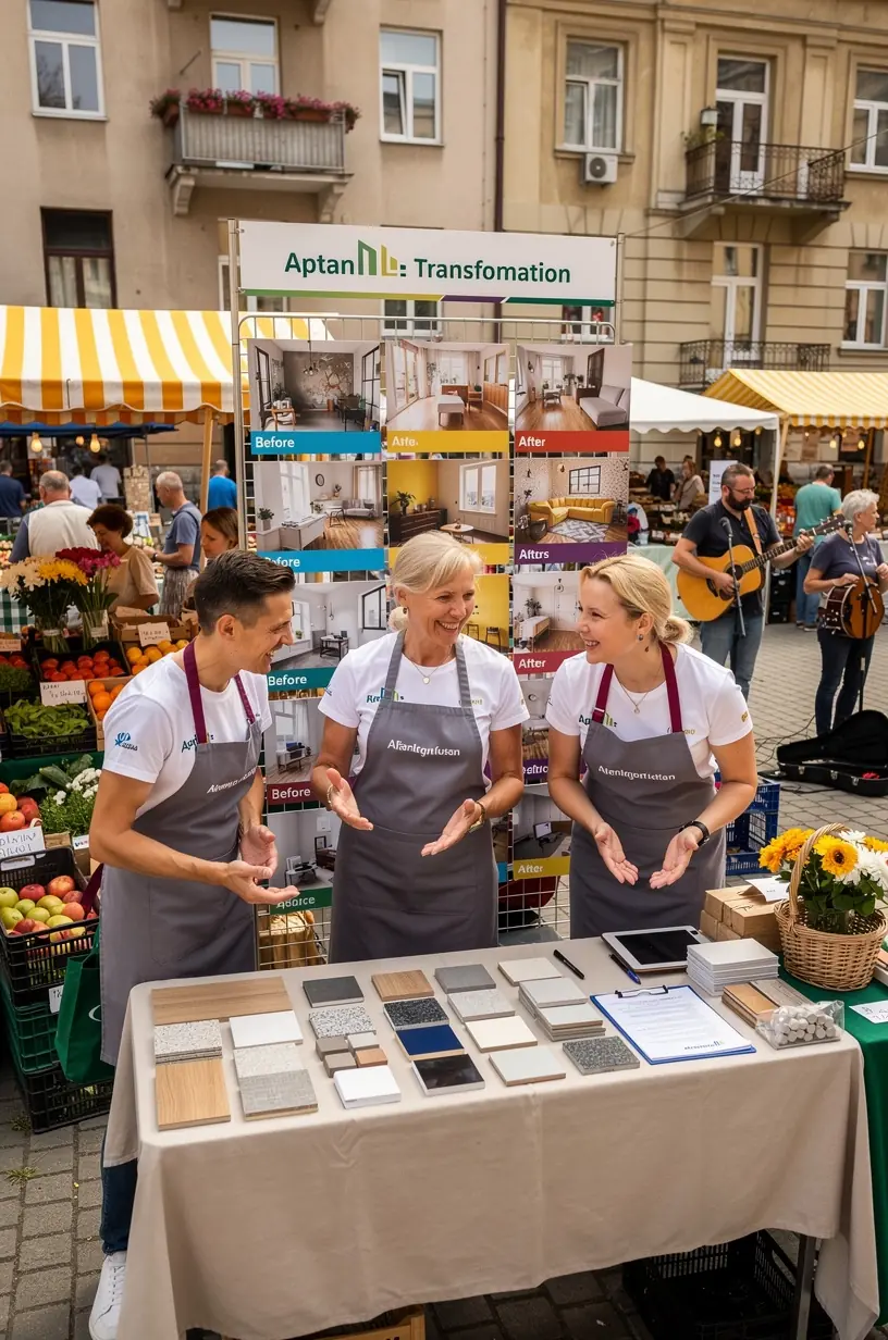 Vibrant apartment with colorful decor and furnishings