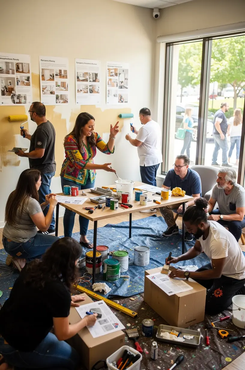 Budget-friendly apartment transformation ideas for functional spaces.